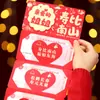 Novos Estilos de Envelopes Vermelhos Dobráveis para Aniversários de Idosos, Pais, Avós, Bênçãos de Longevidade, Envelopes Vermelhos de Cumprimento de Aniversário