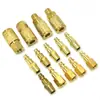 Engate Rápido com Rosca Interna e Externa, Pino Macho Núcleo 1/4 Npt Conector Estilo Americano, Conjunto de 14/6 Peças para Exportação Transfronteiriça