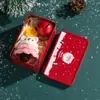 Llavero Colgante de Ganchillo de Hilo Navideño Creativo Exquisito Adorno Pequeño Navideño para Bolso Hecho a Mano