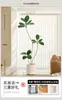 Árbol de Goma Simulación Planta Verde Planta Falsa Sala de Estar Lujo Ligero Flor Biónica Árbol Decorativo Interior Planta Grande en Maceta Adorno de Piso