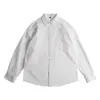 Camisa de trabalho de alta qualidade estilo japonês para homens, 190g, manga longa 100% algodão, casual, perfeita para usar por baixo de uma jaqueta retro americana