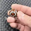 Ágata de Xizang Recubierto con Jade Dzi de Diez Mil Caracteres Cuentas Sueltas 20 mm Jarrón Noble Diente de Tigre Cuentas de Calabaza Cuentas para Joyería