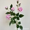 Flores Artificiales para Boda Colección Morada Serie Salón de Bodas Jardín Monet Arco Exterior Muro de Flores Estudio Fotográfico Floral Paisajismo