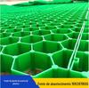Estacionamento pista de incêndio HDPE grama plantio grade Greening proteção de encosta 5cm 7cm flor boca plana grama plástica grade de plantio