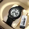 Reloj deportivo para hombre, impermeable, resistente a caídas, banda luminosa, despertador, multifuncional, reloj electrónico para jóvenes, para estudiantes de secundaria y preparatoria, Femenino