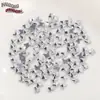 Fondo Plano Forma Geométrica Vidrio Perforación en Caliente DIY Accesorios para Ropa Accesorios para Joyería Fábrica Venta al por Mayor