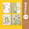 Cuaderno Espiral Lindo Cuaderno Pequeño Cubierta de Tarjeta Capibara Cuaderno de Bolsillo Cuaderno Rayado Mini Portátil Conveniente Bloc de Notas