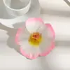 Z 9,5cm Cabeça de Flor de Hibisco Artificial Multicolorida para Decoração de Sala de Estar em Casa Acessórios de Cabelo DIY Acessório de Grampo de Cabelo com Flor