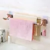 Toallero, sin taladro, acero inoxidable, engrosado, colgador de toallas, estante con gancho para baño, barra para toallas, estilo europeo