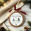 Novedad transfronteriza mejor regalo de inauguración de casa adornos colgantes de madera decoración del hogar decoraciones rojas para árbol de Navidad regalo