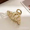 Pinza para el pelo de alta gama transfronteriza europea y americana, serie oceánica, estilo nuevo simple y único, estrella de mar, concha y caracola