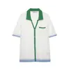 Comercio Exterior Transfronterizo Verano 2026 Nuevo Estilo Europeo y Americano Manga Corta Cuello Camisero Calado Tejido Top + Conjunto de Shorts Casual Versátil