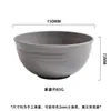 Tazón de arroz grande resistente a caídas de 15 cm de paja de trigo nórdica transfronteriza, juego completo de tazón para comer, tazón de fideos instantáneos de plástico, venta al por mayor