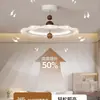 Lámpara de Techo para Dormitorio de Estilo Francés de Mediados de Siglo, Lámpara Redonda Retro con Grano de Madera de Nogal para Dormitorio Principal, Lámpara Redonda Estilo Crema para Protección Ocular