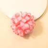 Decoração de Cabelo Cacheado Feita à Mão Fita de Cetim Canelada Cor Sólida Elástico Alto Prendedor de Cabelo Acessório de Cabelo Headwear Infantil Transfronteiriço Mais Vendido Transfronteiriço