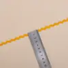 Correa de hombro para mascotas de 0,5 cm, colorida, borde ondulado curvo, correa tejida, accesorios de ropa hechos a mano, DIY