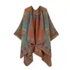 Chal para mujer para combinar con vestidos, nuevo poncho de estilo étnico, bufanda de alta gama para aire acondicionado, fabricante de chales de Yunnan al por mayor