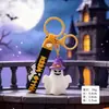 Nuevo llavero de Halloween transfronterizo con una calavera divertida, la Parca y una calabaza, adecuado como regalo o accesorio para actividades de Halloween