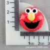 Accesorios de resina con forma de animal de dibujos animados de Barrio Sésamo, caja de almacenamiento con pegamento en crema para teléfono, parche para bricolaje