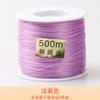 Cuerda Elástica Plana de 500m Hilo para Enhebrar Cuentas DIY Cuerda Elástica de Cristal Comúnmente Usada en Tiendas de Joyería Cuerda Elástica para Cuentas al Por Mayor