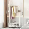 Arara de chão para quarto, varanda móvel, sala de estar da casa, varal de roupas moderno e luxuoso, cabide simples