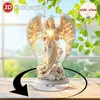 Suporte Rotativo de Acrílico Transfronteiriço com Mãos em Oração, Ornamento de Feriado Estilo Raphael 2D Plano