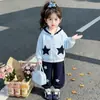 Conjunto de Niña Otoño 26 Estilos Nuevos Sudadera con Capucha Estrella Dulce para Niños Chaqueta Ropa Linda de Otoño para Bebé Niña Guardería