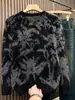 Suéter Suave y Acogedor para Hombre, Tejido Grueso de Invierno Cálido para Hombre, Capa Interior Jacquard de Moda, Elegante Chaqueta Suéter