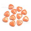 Joyería de comercio exterior adornos de cristal natural piedra con forma de corazón de 20 mm color gema de amor adornos Artesanía de cristal