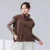 Chaleco Cálido Forrado de Felpa de Talla Grande Holgado para Hombre y Mujer Ropa para Práctica de Baile Ropa Exterior Casual de Otoño e Invierno Chaqueta para Mujer Adulta