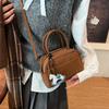 Bolso Satchel Cuadrado Pequeño de Moda Ins de Estilo Coreano para Mujer 2025 Verano Nuevo Estilo Bolso de Hombro Simple Versátil Bolso Casual Cruzado