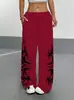 Pantalones rectos versátiles y fluidos, pantalones casuales urbanos para exteriores, pantalones deportivos, pantalones de chándal duraderos para el trabajo, pantalones largos casuales holgados