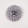 Flores hechas a mano diy fábrica directa 2022 nuevo zapatos de malla de tela flor accesorios para el cabello broche bolsa accesorios de ropa