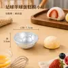 Herramientas de repostería molde de aluminio al por mayor, molde para pasteles de nieve, molde para pastel semiesférico de fútbol, molde para tazas de tartaletas de huevo