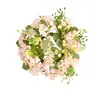 Flores Silvestres Simuladas, Crisantemos Pequeños, Guirnaldas Portavelas, Guirnaldas Decorativas de Pascua y Primavera, Anillos de Cera de Rosa, Decoraciones de Escritorio