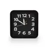 Reloj de Escritorio Creativo en Stock Transfronterizo de Color Caramelo Simple Tridimensional con Alarma Digital Silenciosa y Pantalla Analógica
