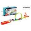 Brinquedo de Carrinho de Trilho de Puxar Novo Produto Transfronteiriço Alta Velocidade Inércia Elástico Pista Multicamadas Conjunto de Brinquedos de Combinação para Crianças