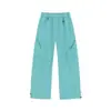 Calça Casual Soft Shell Personalizada/Tripla Prova para Homens e Mulheres, Outono Dopamina Vibe Meninas, Multicor, Outdoor Solta Perna Reta Trabalho