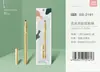 Brocha Parcialmente Dorada Sandyi Yipin para Corrector Portátil Iluminadora para Ojeras Cabeza Plana Brocha para Ojeras en el Canal Lacrimal Cabeza Redonda Cubre Marcas de Acné