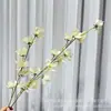 Nuevo Modelo de Hierba de Llama Realista de 2 Ramas para Salones de Bodas, Flores Artificiales Altas para Arreglos de Boda, Decoraciones de Pasillos de Hotel, Flores de Seda