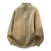 Comercio Exterior al por Mayor Dropshipping Taobao Prendas de Punto para Hombre Moda Primavera y Otoño 2026 Suéter Pulóver de Cuello Alto