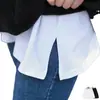 Algodão Primavera, Verão, Outono e Inverno Quatro Estações Empilhado Suor Interno Acessórios Feminino Base Estilo Coreano Saia Dividida Suor Cortina de Bum Fart Tendência