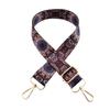 Nuevo Color Transferencia de Calor Flor Correa Ancha de Hombro Estilo Étnico Bohemio Accesorios de Embalaje de Bolsa para Mujer Correa Transfronteriza