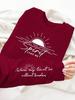 Sudadera Redonda para Mujer al por Mayor de Fábrica con Amanecer Sol