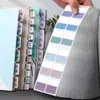 Adesivos de Celebridade da Internet Etiquetas de Índice Morandi Tiras Adesivas Marcadores de Papel com Adesivo Forte para Estudantes