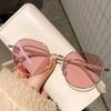 Gafas de estudiante coreanas que cambian de color para mujer miopía se pueden combinar con el número de gafas de cerca modelos de explosión en vivo sin maquillaje montura versátil adelgazante
