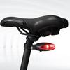 Luz Traseira Circular a Laser para Bicicleta de Estrada Meilong Mountain LED Luz de Aviso para Bicicleta Luz para Pedalar à Noite Equipamento de Ciclismo