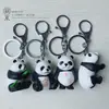 4 Colgantes de bolso de panda lindos accesorios llavero de moda colgante regalo souvenir de panda fábrica al por mayor
