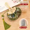 Bolsita de Fragancia para el Festival del Bote del Dragón, Bolsita Herbal Vacía, Colgante de Estilo Nacional de Artemisa, Bolsita Bordada, Bolsa Pequeña de Tela, Bolsita de Brocado para Llevar