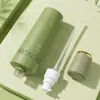 Materiais de Embalagem para Produtos de Skincare Frasco Spray 30g 50g Frasco de Creme 100ml 120ml Frasco de Loção Essencial Frasco de Vidro Verde